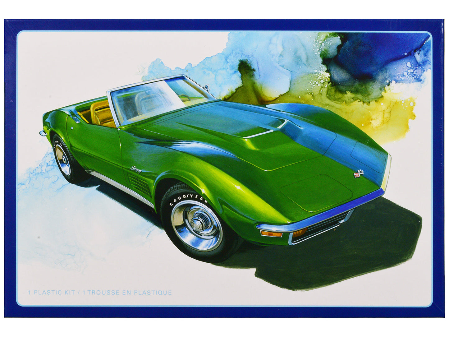 Skill 2 Model Kit 1972 Chevrolet Corvette Roadster 1/25 Scale Model
