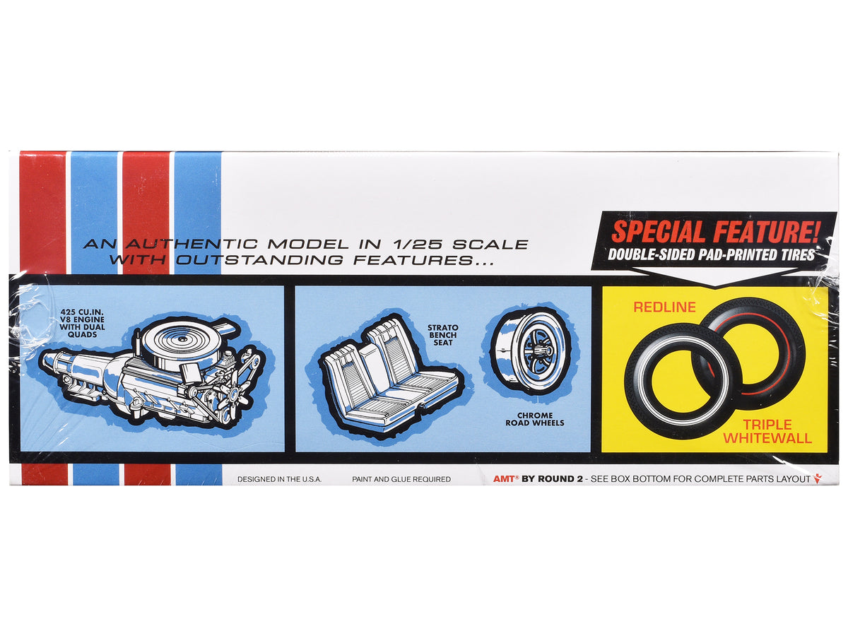 Skill 2 Model Kit 1966 Buick Riviera GS 1/25 Scale Model
