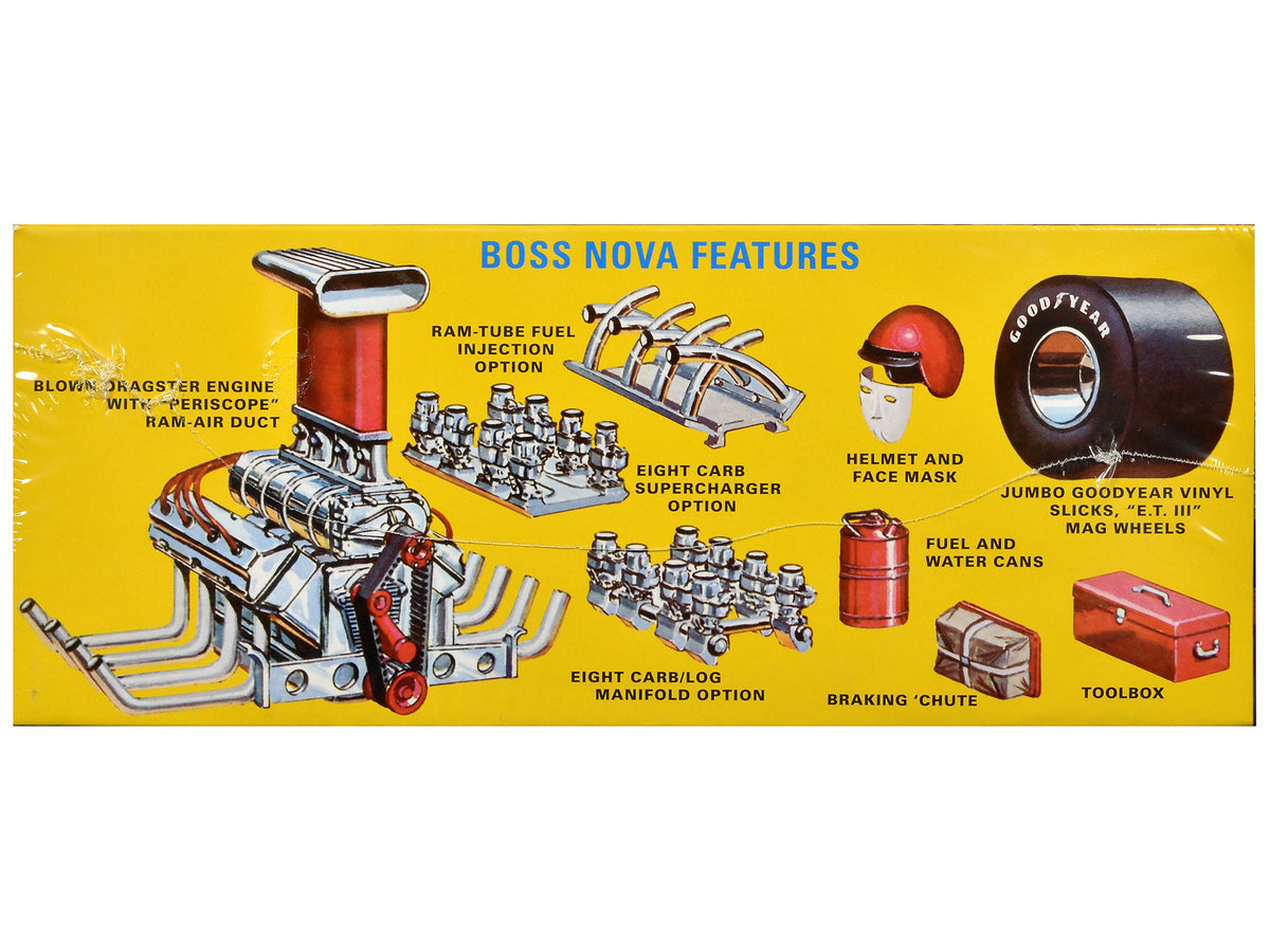 Skill 2 Model Kit Boss Nova Funny Car 1/25 Scale Model