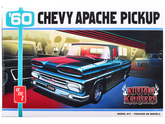 Skill 2 Model Kit 1960 Chevrolet Apache Pickup Truck "Kustom Kruisers" 1/25 Scale Model