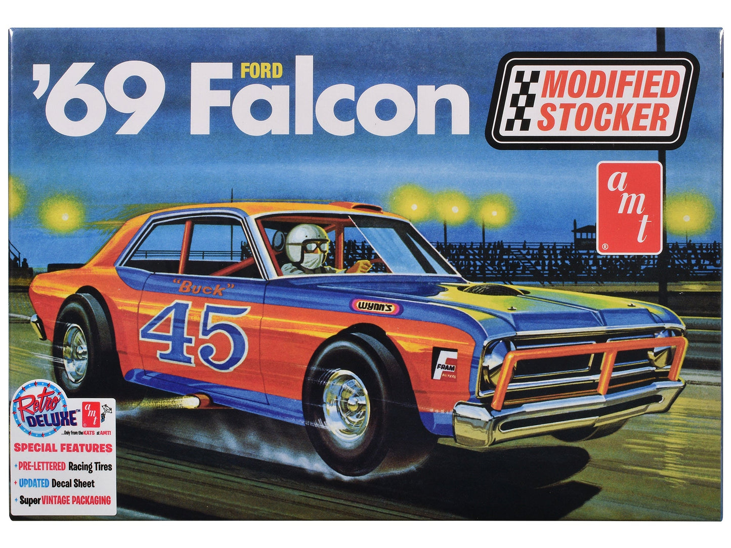 Skill 2 Model Kit 1969 Ford Falcon Modified Stocker 1/25 Scale Model