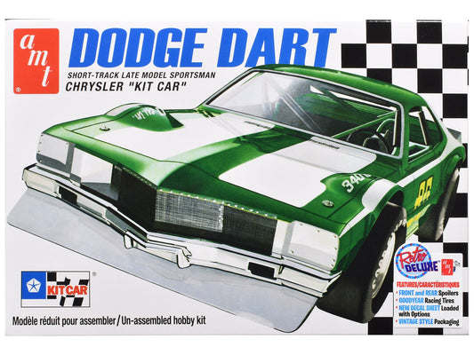 Skill 2 Model Kit Dodge Dart Sportsman Short Track "Kit Car" 1/25 Scale Model