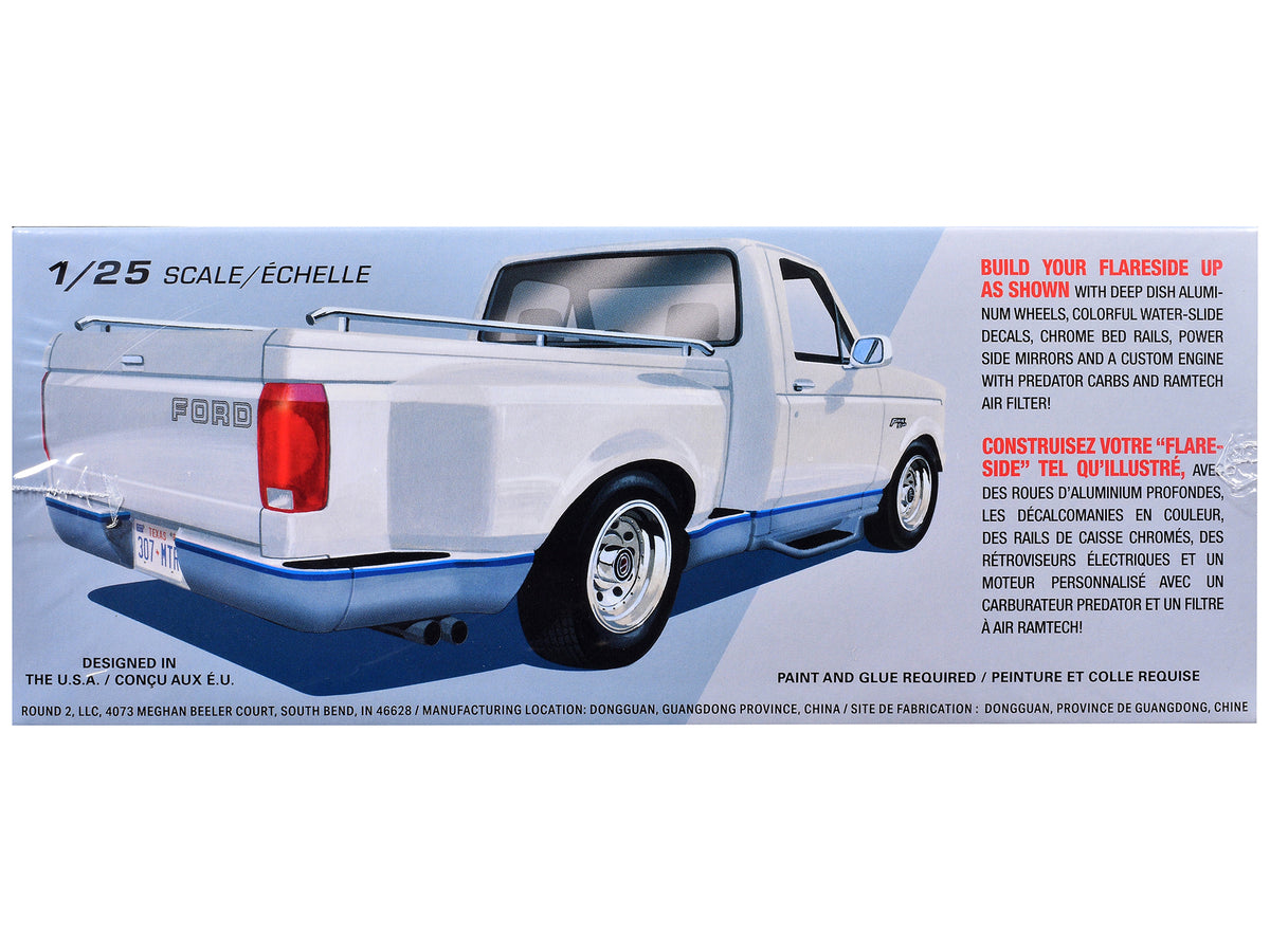 Skill 2 Model Kit 1992 Ford F-150 Flare Side Pickup Truck 1/25 Scale Model