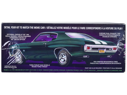 Skill 2 Model Kit 1970 Chevrolet Chevelle SS "John Wick" (2014) Movie 1/25 Scale Model
