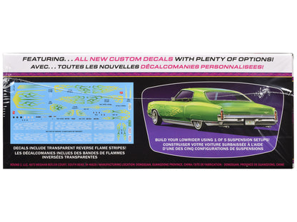 Skill 2 Model Kit 1970 Chevrolet Monte Carlo Lowrider "Kustom Kruisers" 1/25 Scale Model