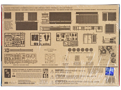 Skill 3 Model Kit Ford C-600 City Delivery Truck "Holiday Hauler - Coca-Cola" 1/25 Scale Model