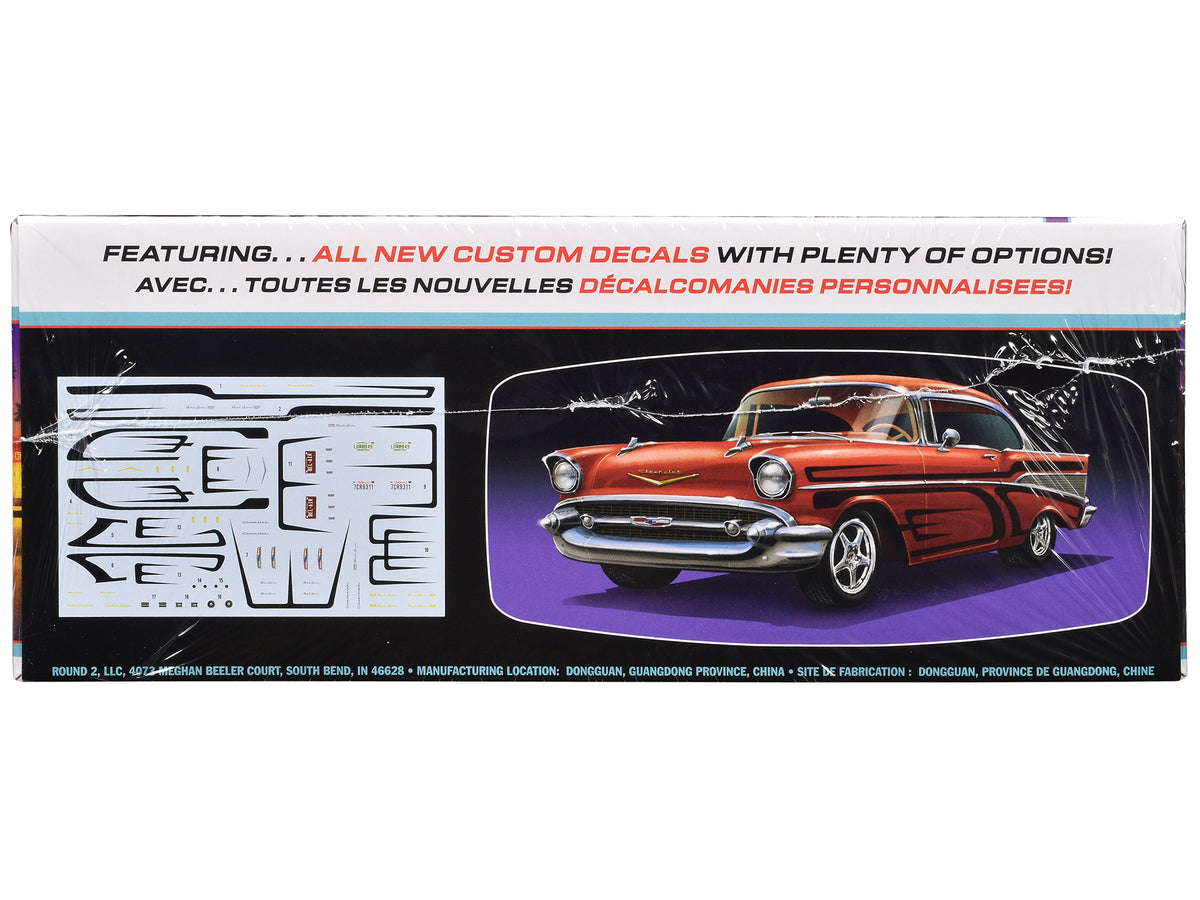 Skill 2 Model Kit 1957 Chevrolet Bel Air Street Machine "Kustom Kruisers" 1/25 Scale Model
