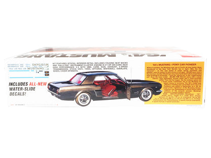 Skill 3 Model Kit 1964 1/2 Ford Mustang Coupe 60th Anniversary 1/16 Scale Model