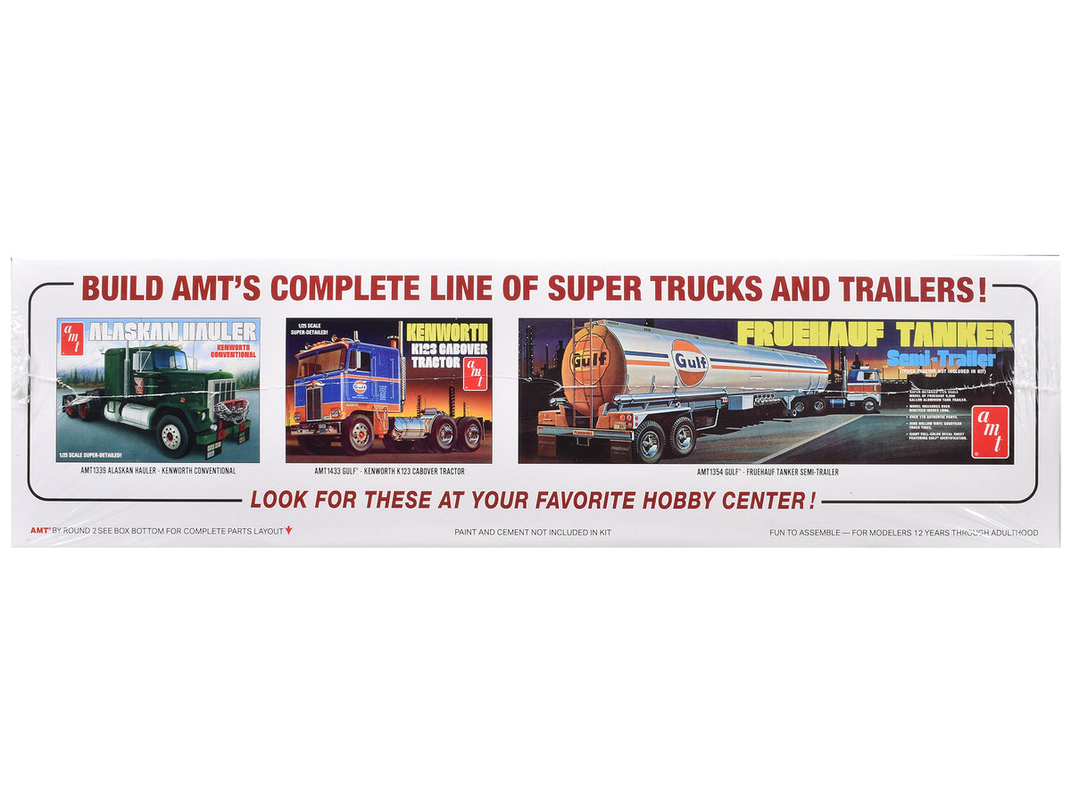 Skill 3 Model Kit Kenworth Aerodyne Cabover Truck Tractor 1/25 Scale Model
