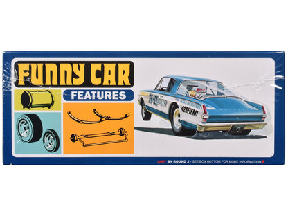 Skill 2 Model Kit 1966 Plymouth Barracuda Funny Car "Hemi Hustler" 1/25 Scale Model