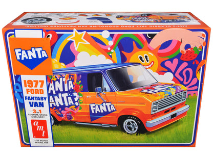 Skill 2 Model Kit 1977 Ford Custom Van "Fanta" 1/25 Scale Model