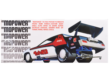 Skill 2 Model Kit Plymouth Funny Car "Mopower" 1/25 Scale Model
