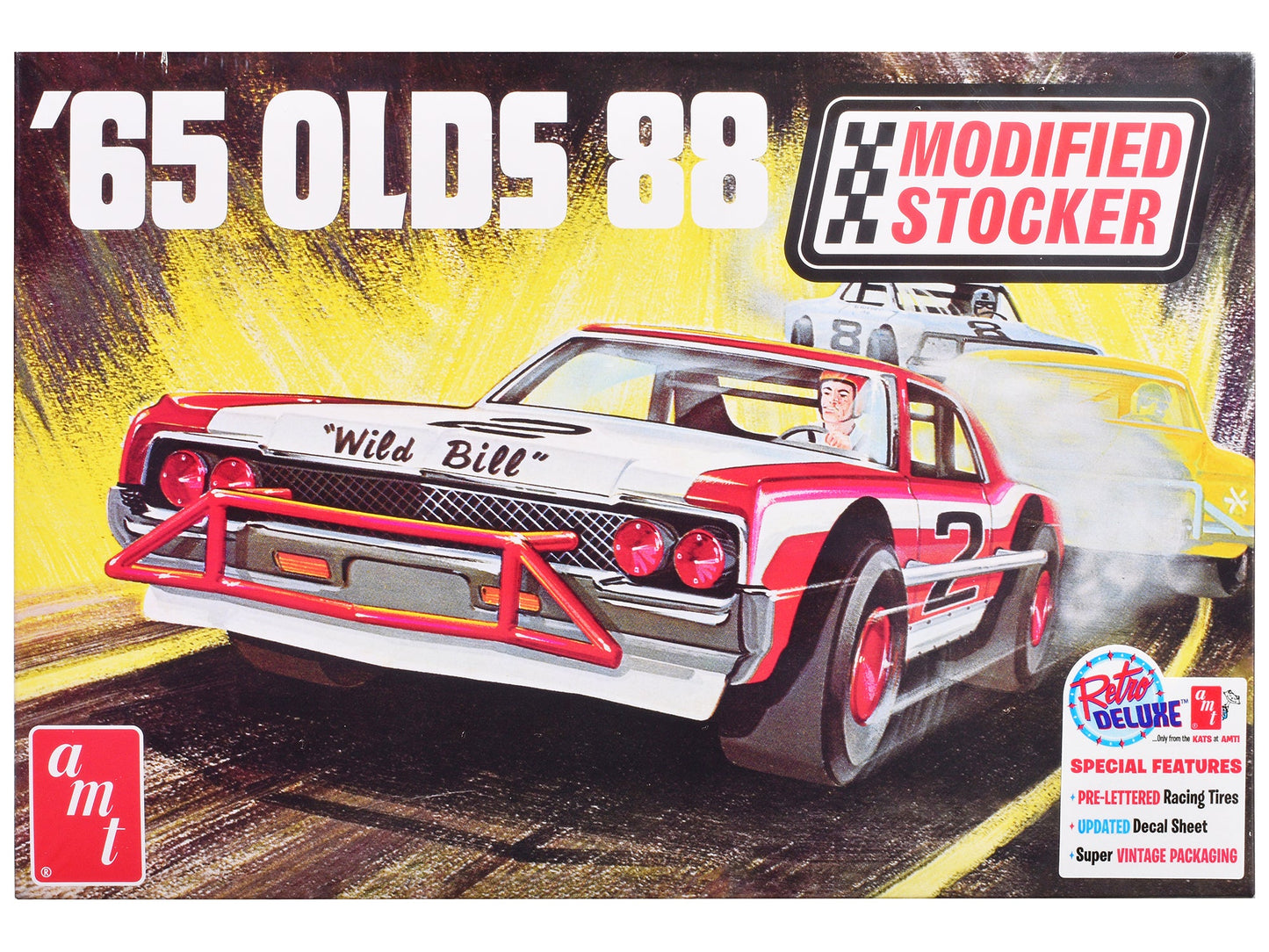 Skill 2 Model Kit 1965 Oldsmobile 88 "Modified Stocker" 1/25 Scale Model