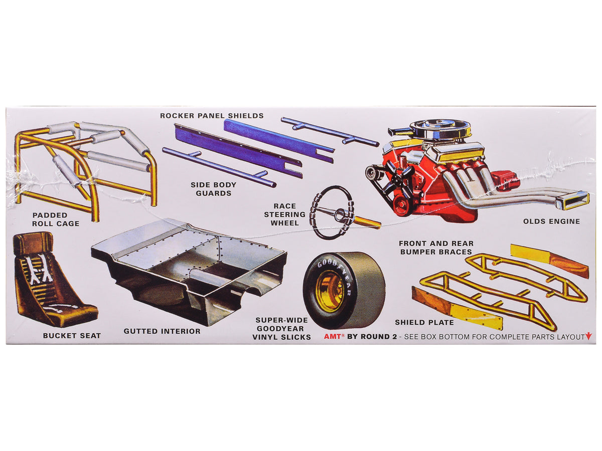 Skill 2 Model Kit 1965 Oldsmobile 88 "Modified Stocker" 1/25 Scale Model