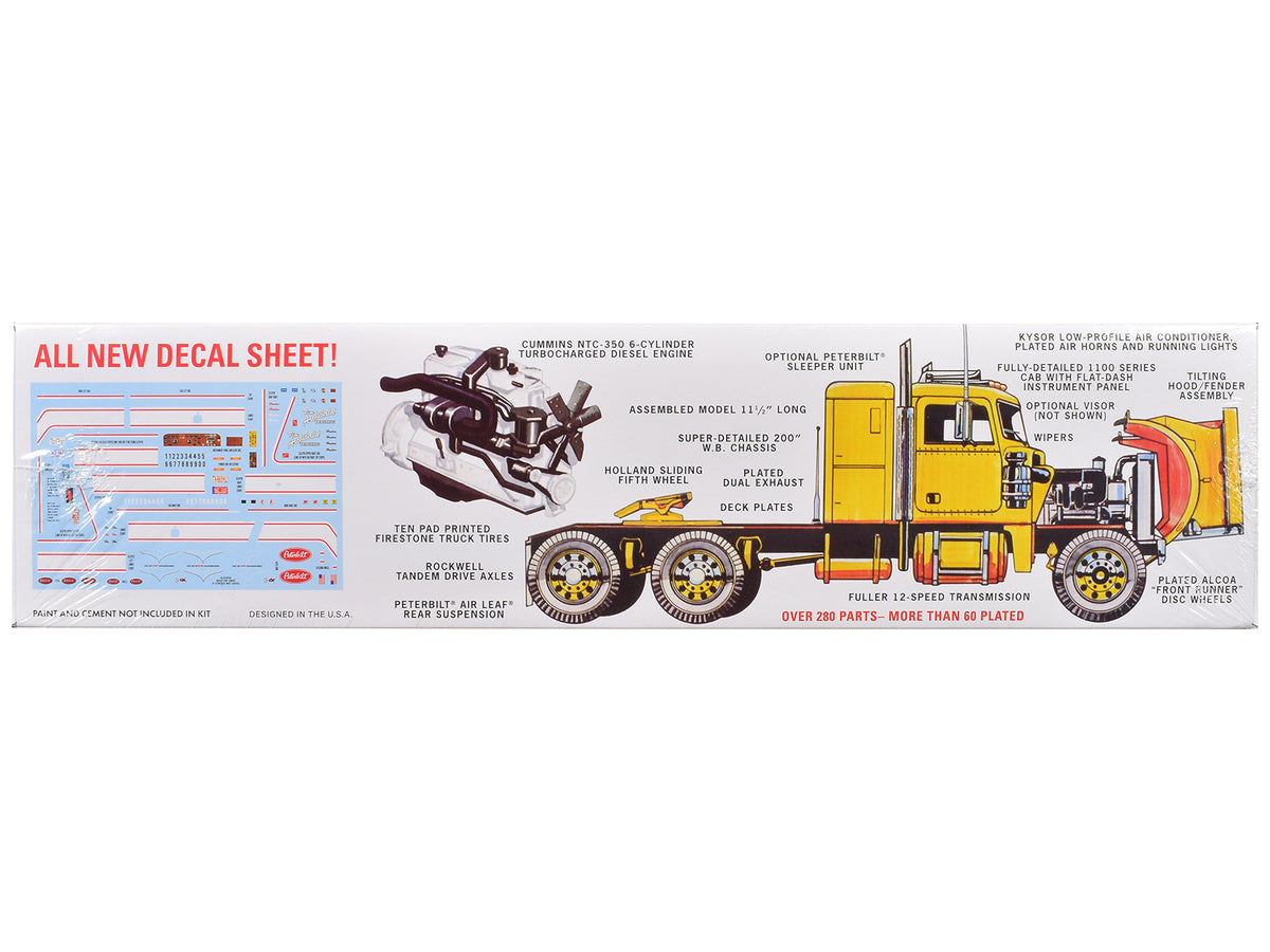 Skill 3 Model Kit Peterbilt 359 "Cross Country Hauler" 1/25 Scale Model
