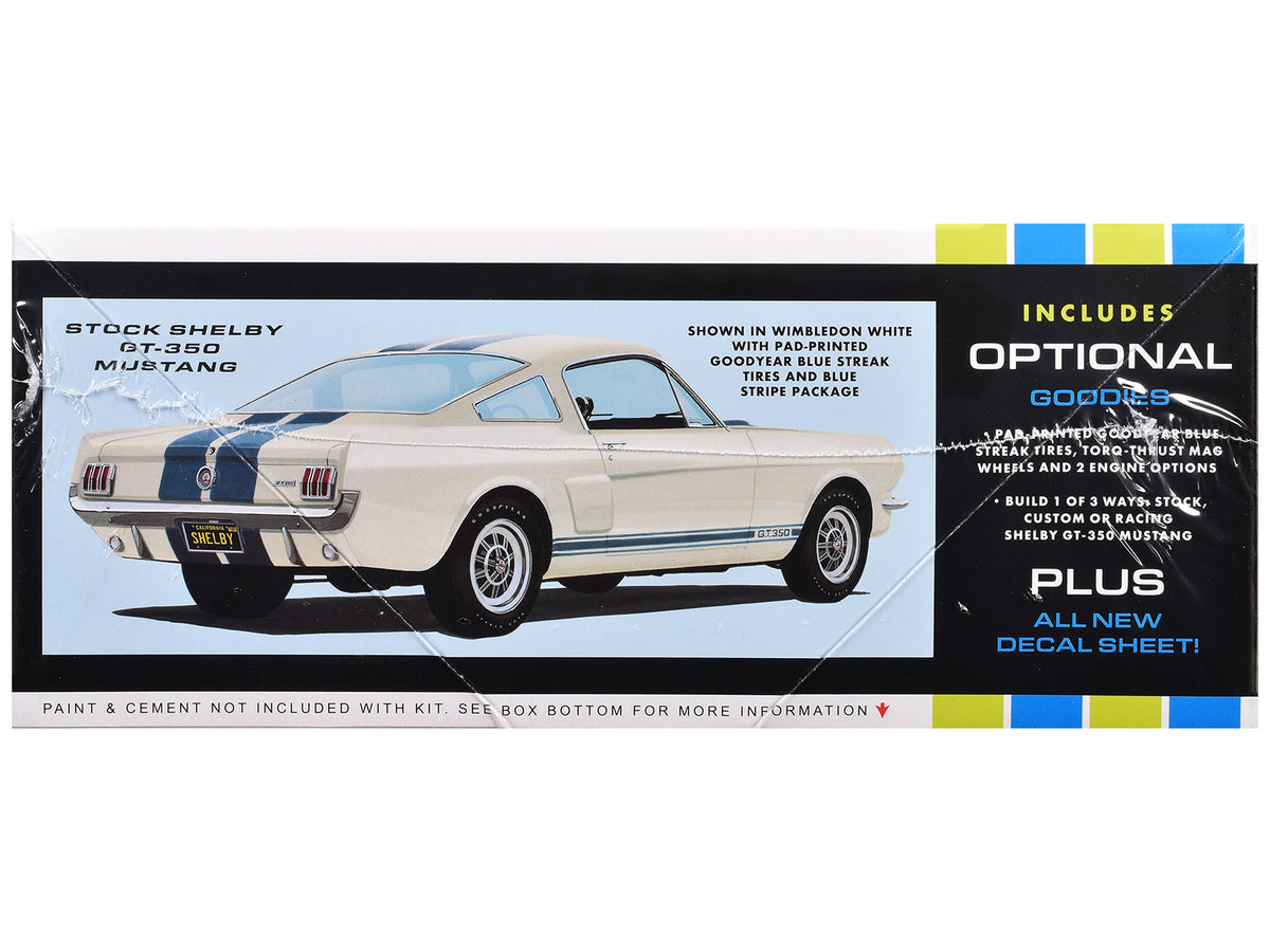 Skill 2 Model Kit 1966 Shelby Mustang GT-350 1/25 Scale Model