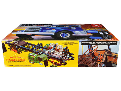 Skill 3 Model Kit Diamond Reo Truck Tractor 1/25 Scale Model