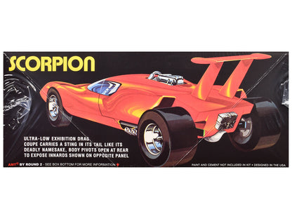 Skill 3 Model Kit Scorpion Mid-Engine Drag Coupe 1/25 Scale Model