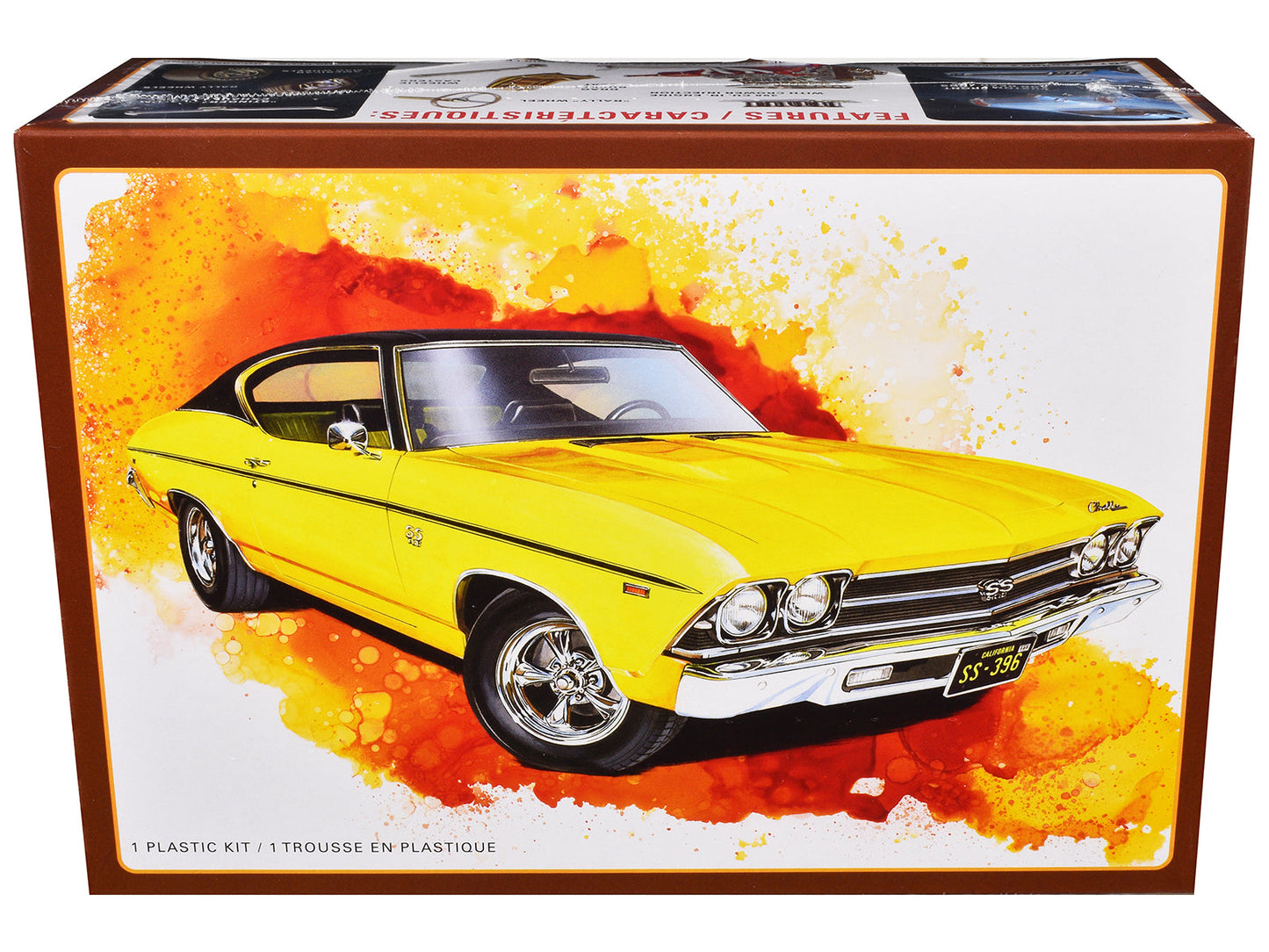 Skill 2 Model Kit 1969 Chevrolet Chevelle SS 396 1/25 Scale Model