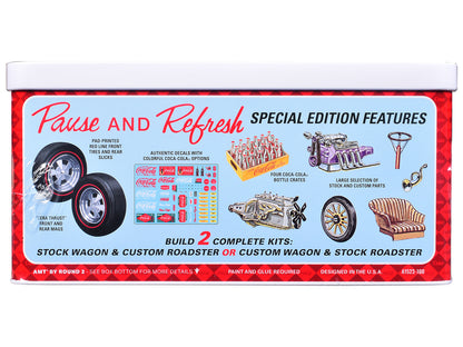 Skill 2 Model Kit Ford Model T Panel "Coca-Cola" with Collector Tin 1/25 Scale Model