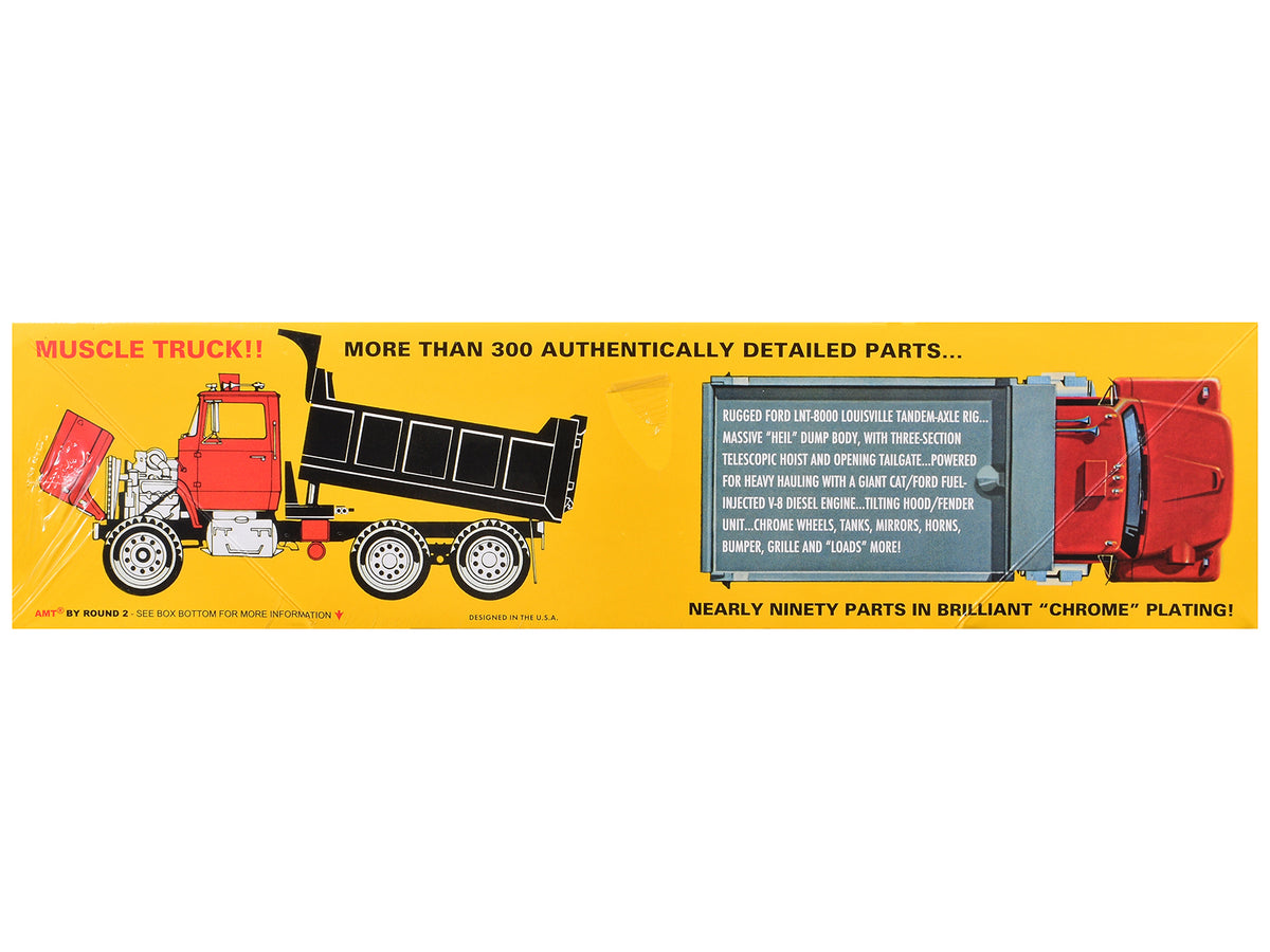 Skill 3 Model Kit Ford LNT-8000 Louisville Line Dump Truck 1/25 Scale Model