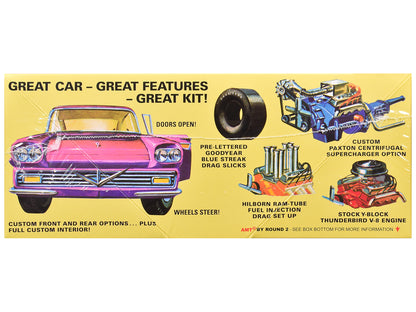 Skill 2 Model Kit 1957 Ford Fairlane Hardtop 3-in-1 Kit 1/25 Scale Model