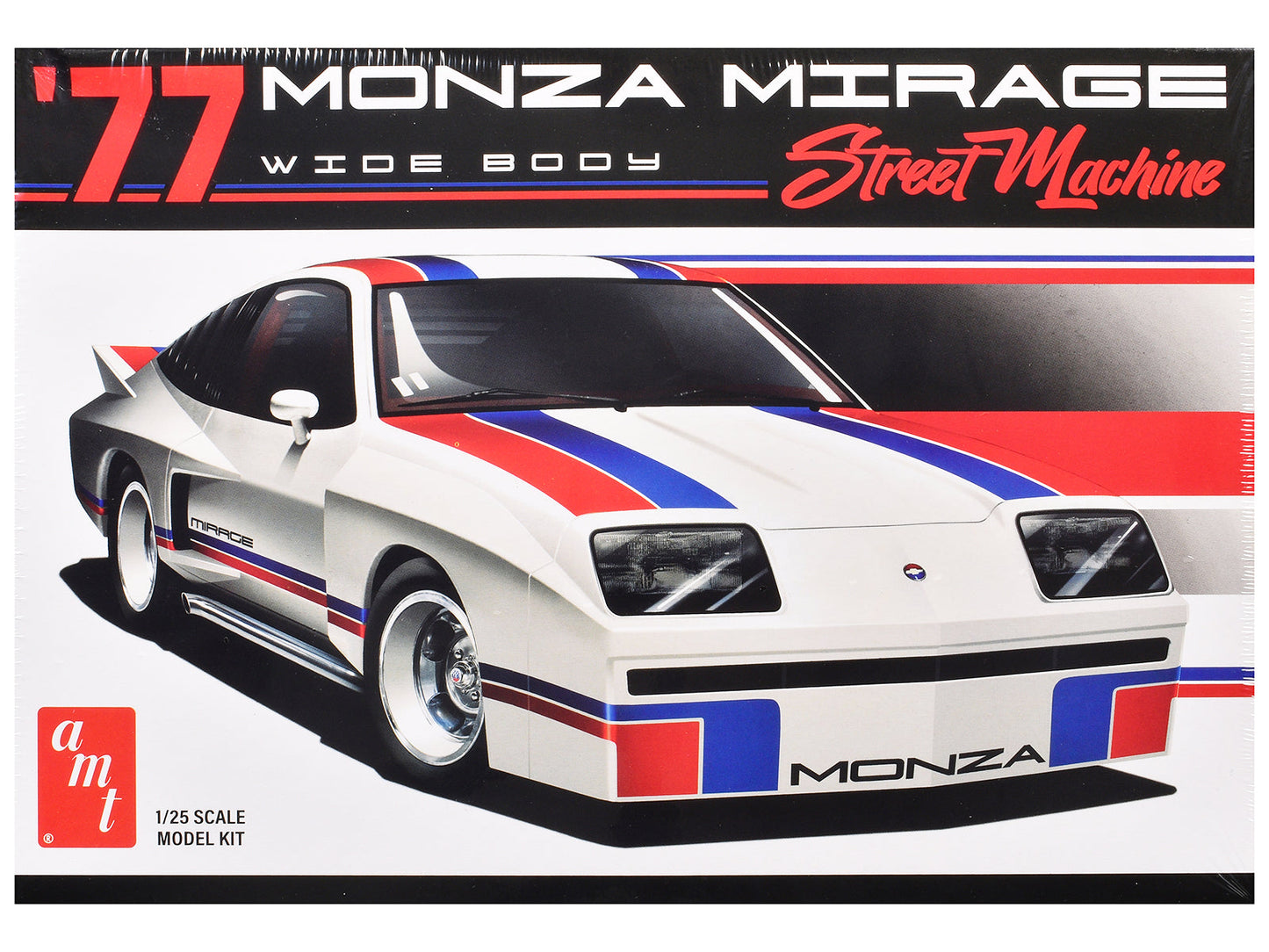 Skill 2 Model Kit 1977 Chevrolet Monza Mirage Wide Body "Street Machine" 1/25 Scale Model