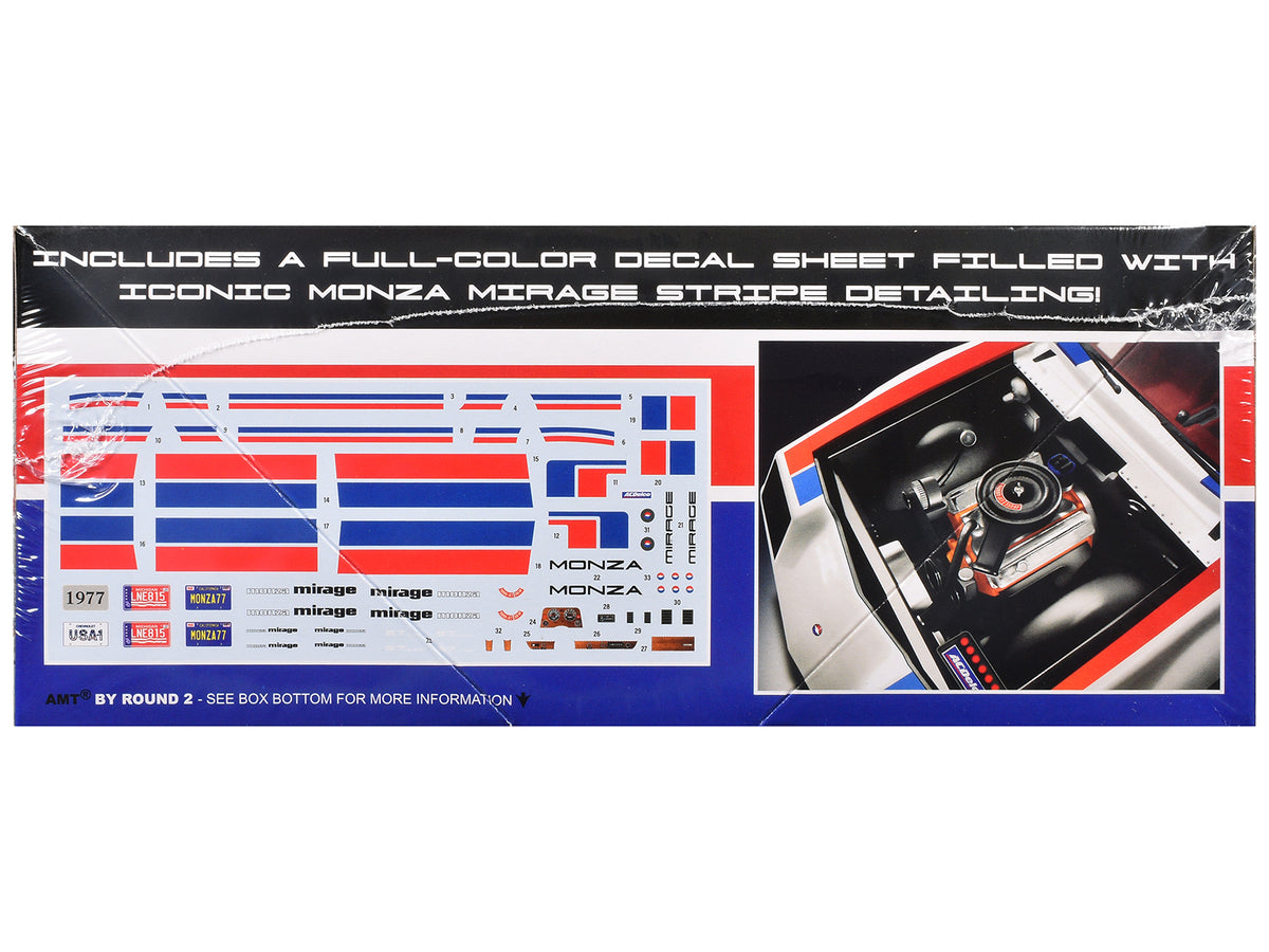 Skill 2 Model Kit 1977 Chevrolet Monza Mirage Wide Body "Street Machine" 1/25 Scale Model