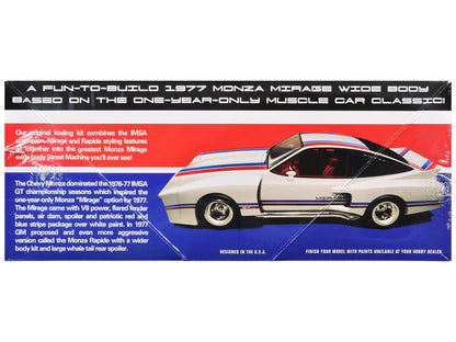 Skill 2 Model Kit 1977 Chevrolet Monza Mirage Wide Body "Street Machine" 1/25 Scale Model