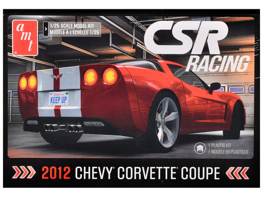 Skill 2 Model Kit of 2012 Chevrolet Corvette Coupe "CSR Racing" 1/25 Scale Model
