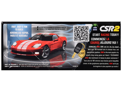 Skill 2 Model Kit of 2012 Chevrolet Corvette Coupe "CSR Racing" 1/25 Scale Model
