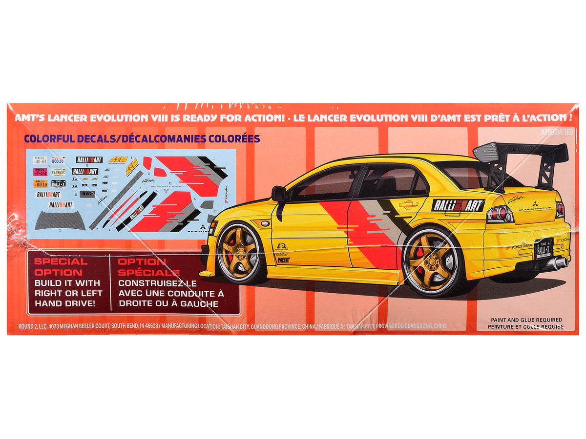 Skill 2 Model Kit 1995 Mitsubishi Lancer Evolution VIII 1/25 Scale Model