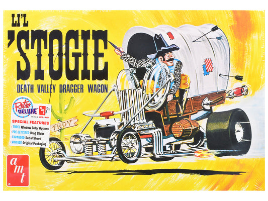 Skill 2 Model Kit Li'l Stogie Show Rod Death Valley Dragger Wagon 1/25 Scale Model