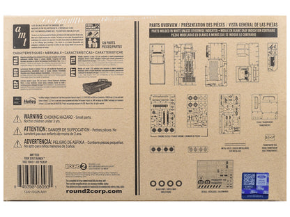 Skill 2 Model Kit 1963 Ford F-100 Pickup Truck "Four Sixes Ranch" 3-in-1 Kit 1/25 Scale Model