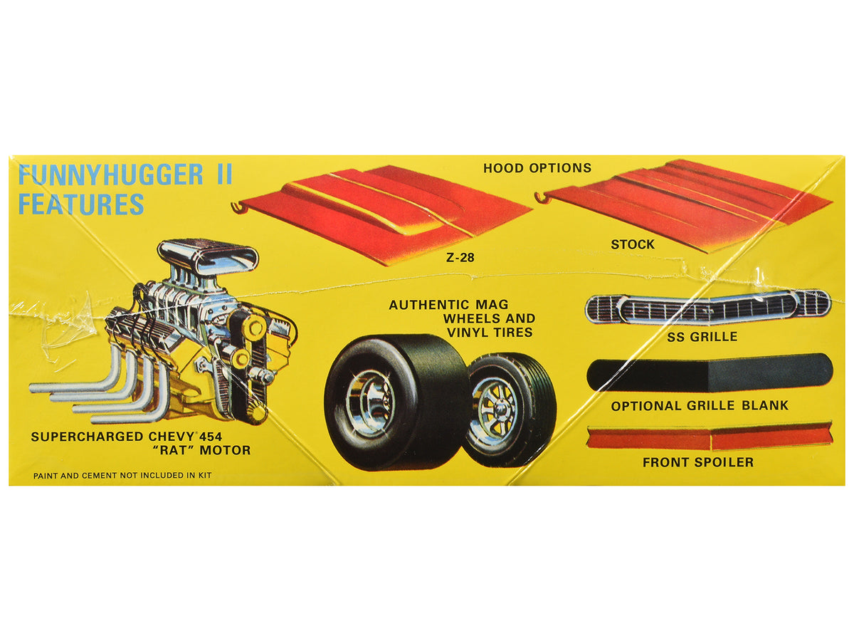 Skill 2 Model Kit of Chevrolet Camaro Funny Car "Funny Hugger II" 1/25 Scale Model