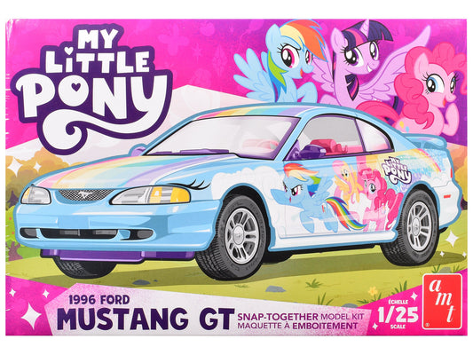 Skill 2 Model Kit 1996 Ford Mustang GT "My Little Pony" 1/25 Scale Model