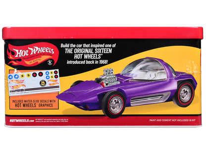 Skill 2 Model Kit Hot Wheels Silhouette with Collector Tin 1/25 Scale Model