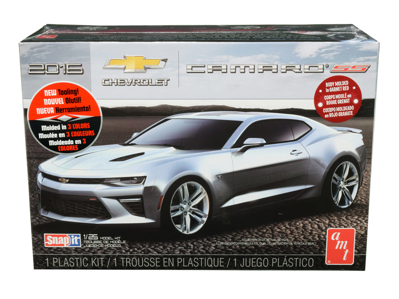 Skill 1 Snap Model Kit 2016 Chevrolet Camaro SS 1/25 Scale Model