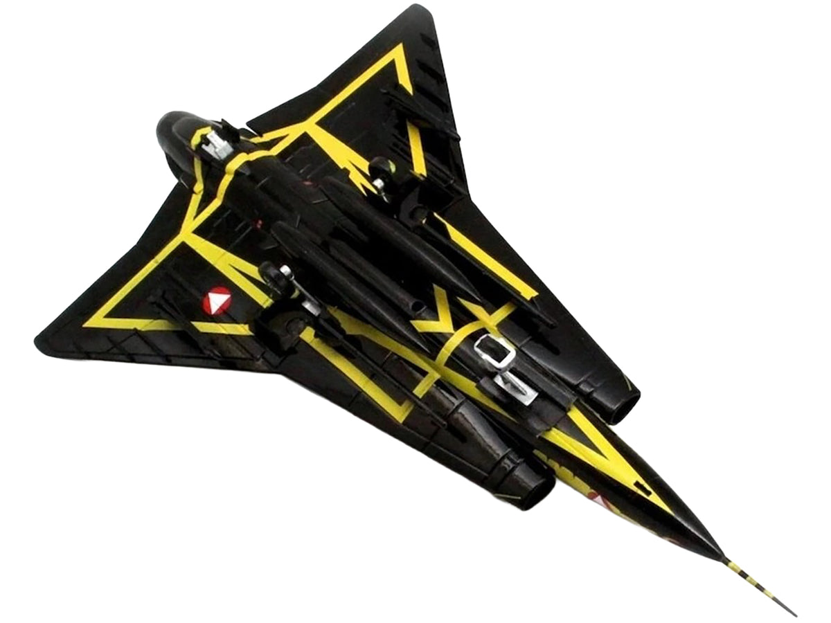 Saab Draken Fighter Aircraft "21 Draken 45th Anniversary Dragon Knights Retirement Livery" (2005) Austrian Air Force 1/72 Diecast Model Airplane
