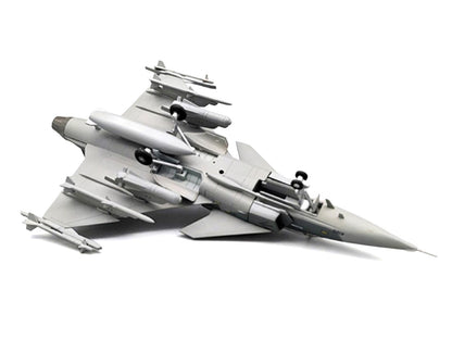 Saab JAS 39A Gripen Fighter Aircraft "131 F 7 Wing Cat’s Paw Livery Satenas Air Base" (2006) Swedish Air Force 1/72 Diecast Model Airplane