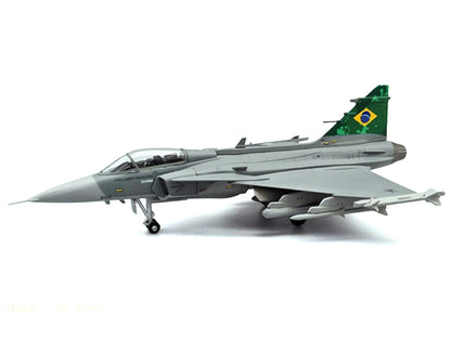 Saab JAS 39E Gripen Fighter Aircraft "Brazilian Air Force" 1/72 Diecast Model Airplane