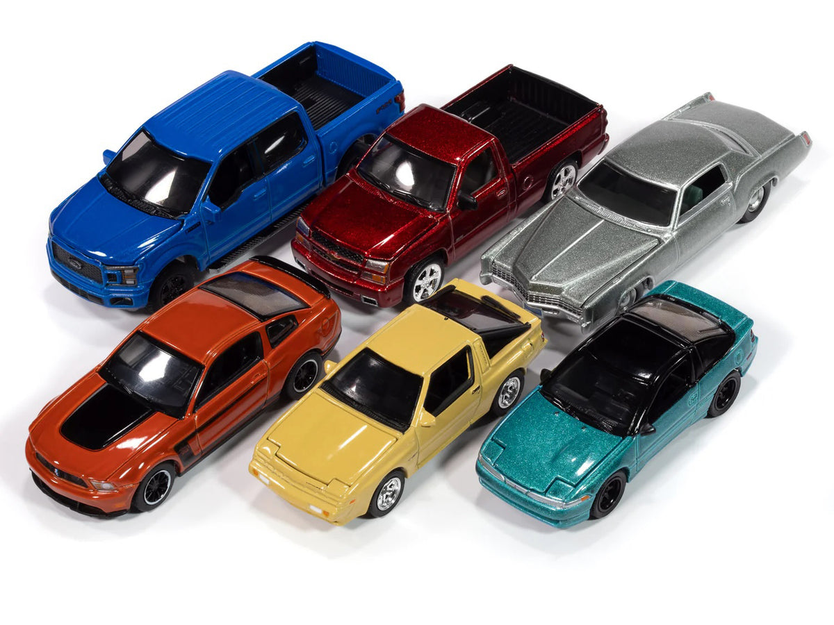 Auto World Premium 2025 Release 1 Set B of 6 pieces 1/64 Diecast Model Cars
