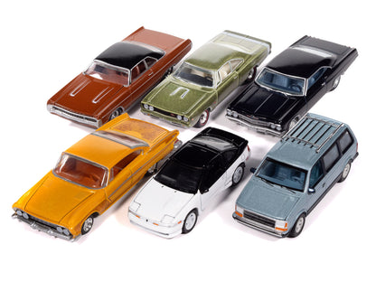 Auto World Premium 2025 Release 2 Set A of 6 pieces 1/64 Diecast Model Cars