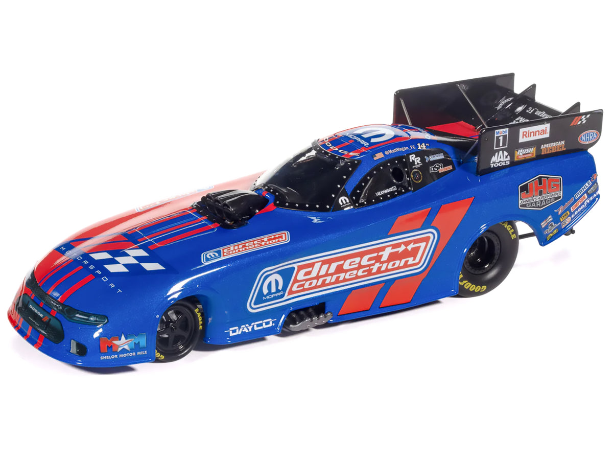 Dodge Charger NHRA Funny Car Matt Hagan "MOPAR Direct Connection" (2025) Limited Edition 1/24 Diecast Model Car