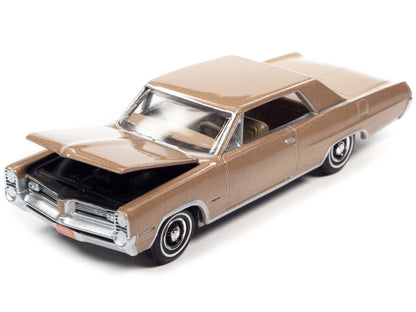1964 Pontiac Grand Prix Royal Bobcat Saddle Bronze Metallic "Vintage Muscle" Limited Edition 1/64 Diecast Model Car