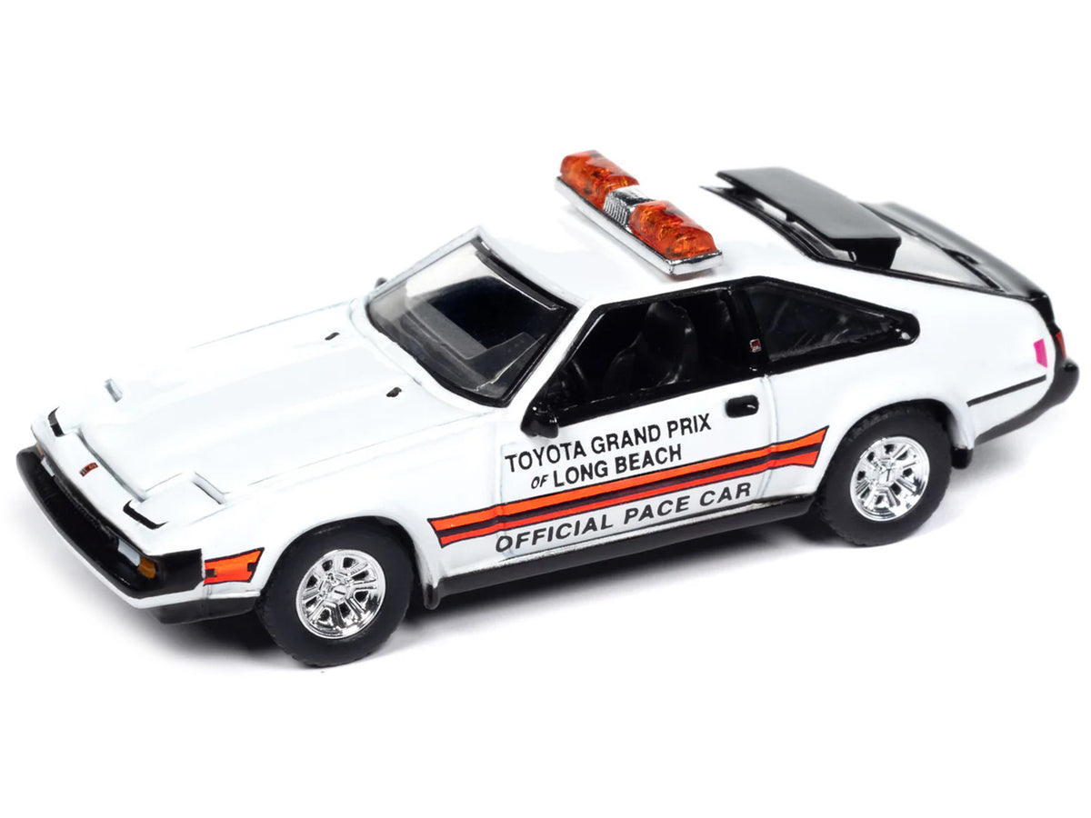 1983 Toyota Celica Supra "Toyota Grand Prix of Long Beach Official Pace Car" White "Import Legends" Series 1/64 Diecast Model Car