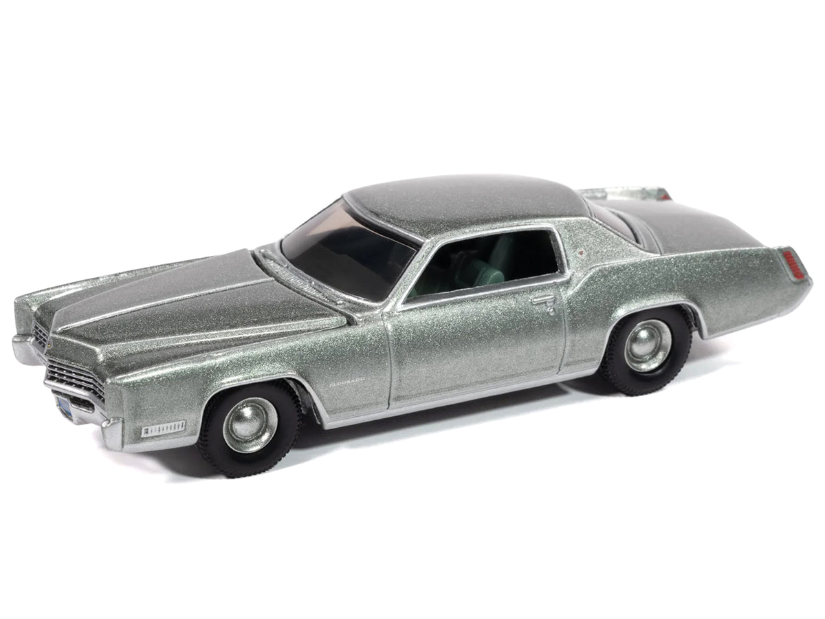 1967 Cadillac Eldorado Crystal Firemist Metallic with Green Interior "Luxury Cruisers" Series 1/64 Diecast Model Car