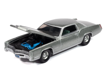 1967 Cadillac Eldorado Crystal Firemist Metallic with Green Interior "Luxury Cruisers" Series 1/64 Diecast Model Car