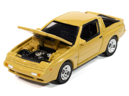 1988 Chrysler Conquest TSi San Marino Yellow "Modern Muscle" Series 1/64 Diecast Model Car