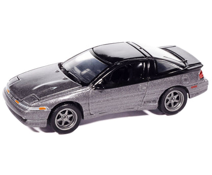 1991 Eagle Talon TSi Medium Quartz Metallic with Black Top "Modern Muscle" Series 1/64 Diecast Model Car